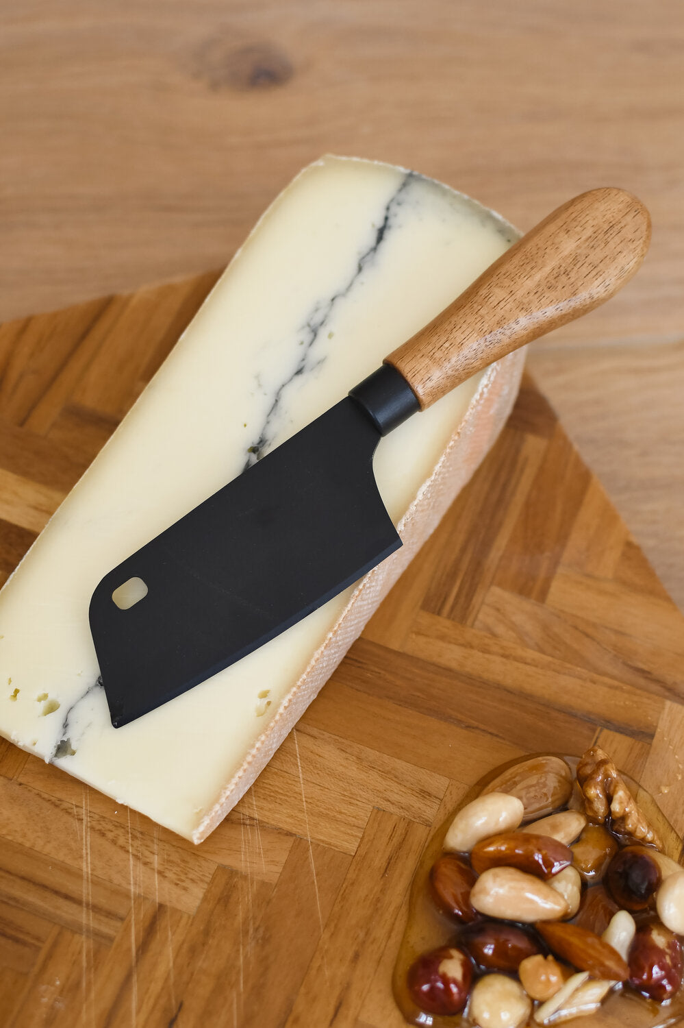 Osteknive, 3 stk. - Sort & natur